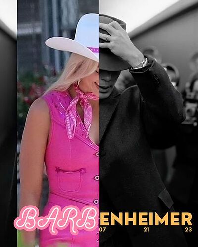 barbie and oppenheimer